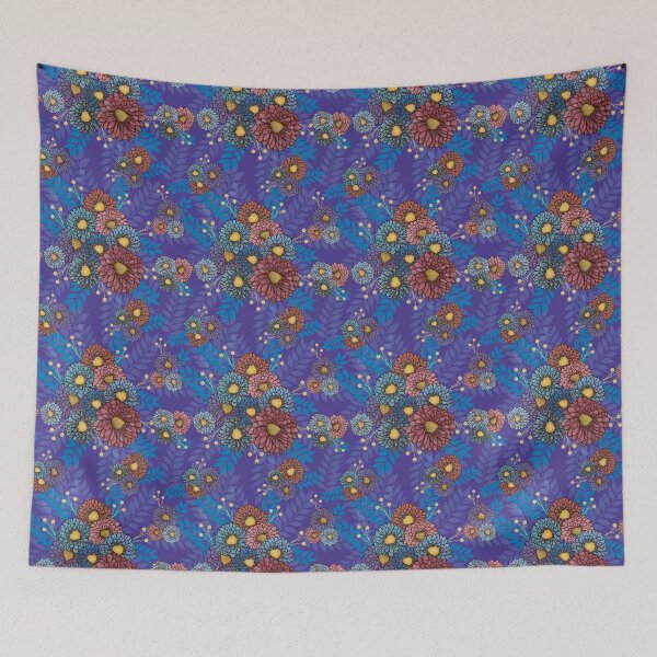 Item preview, Crazy Daisy in Purple designed and sold by Candi Oldfield.