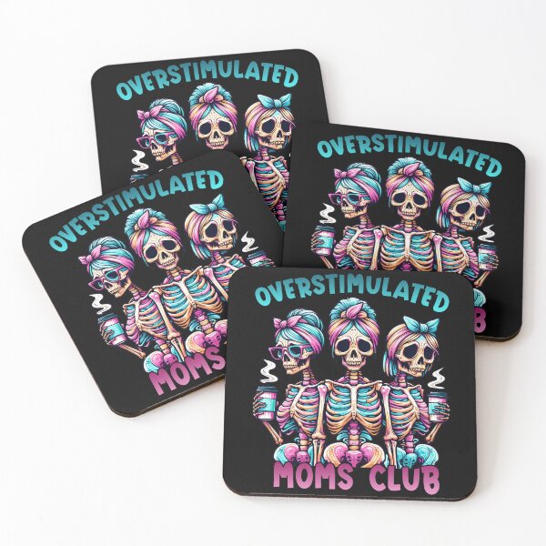 Item preview, Overstimulated moms club - skeleton designed and sold by EnchantedOwl.