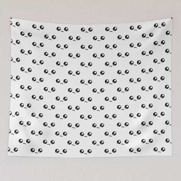 Item preview, Cute kawaii confused face designed and sold by BlushyPrint.