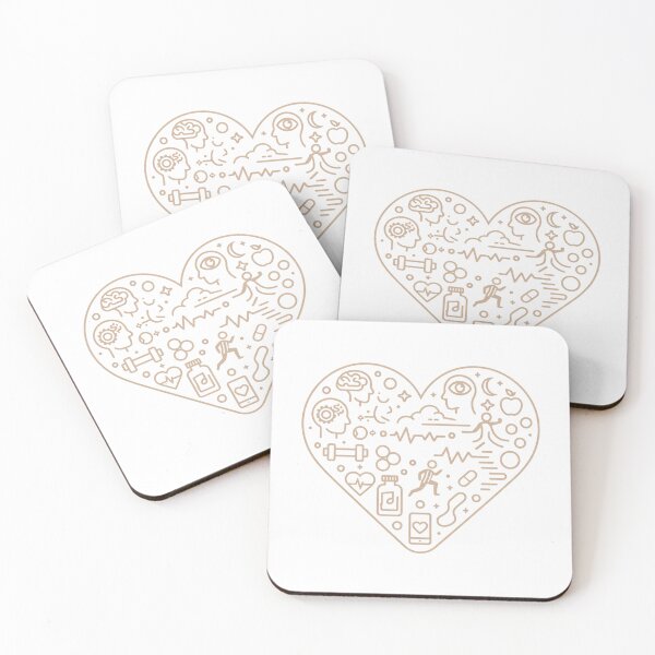 Item preview, Biohacker Heart Design designed and sold by PrintAtelier.