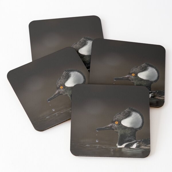 Item preview, Hooded Merganser Drip Drop designed and sold by Shannon Emmel .
