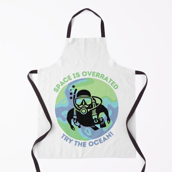 Item preview, Space Is Overrated: Try Scuba Diving designed and sold by CleanDecor.