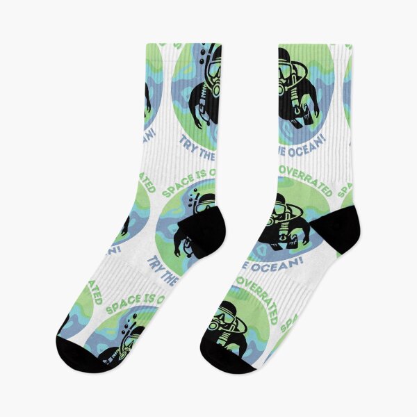 Item preview, Space Is Overrated: Try Scuba Diving designed and sold by CleanDecor.
