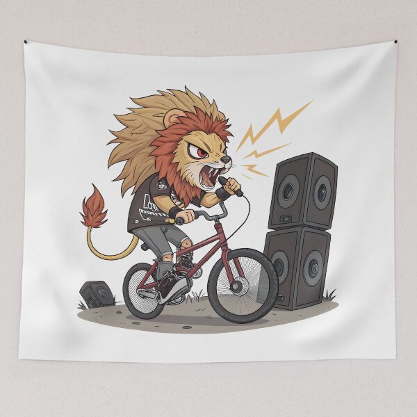 Item preview, Headbanger on Wheels designed and sold by Fadi Alyaldani.