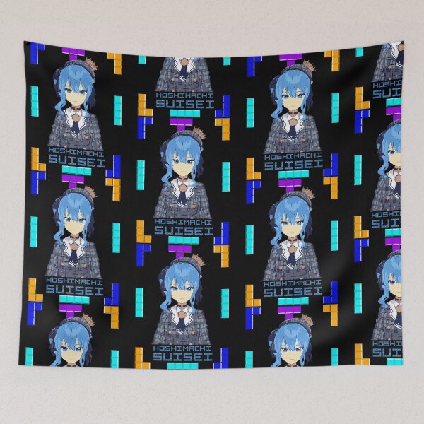 Item preview, Hololive Hoshimachi Suisei Bit Tetris designed and sold by DavidGibbs32.