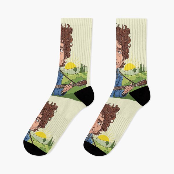 Item preview, Bob Dylan Cartoon designed and sold by MattBStickers.