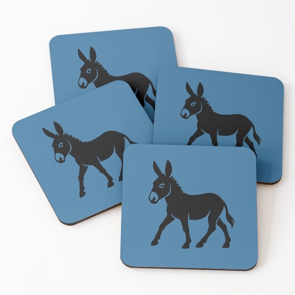 Item preview, Sleek Donkey Silhouette designed and sold by ArtistEmbrace.