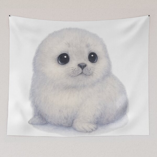 Item preview, Baby Seal designed and sold by mayhaku.