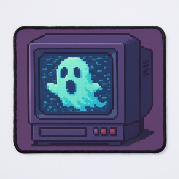 Item preview, Retro Ghost on a Vintage TV designed and sold by Need-Foal.