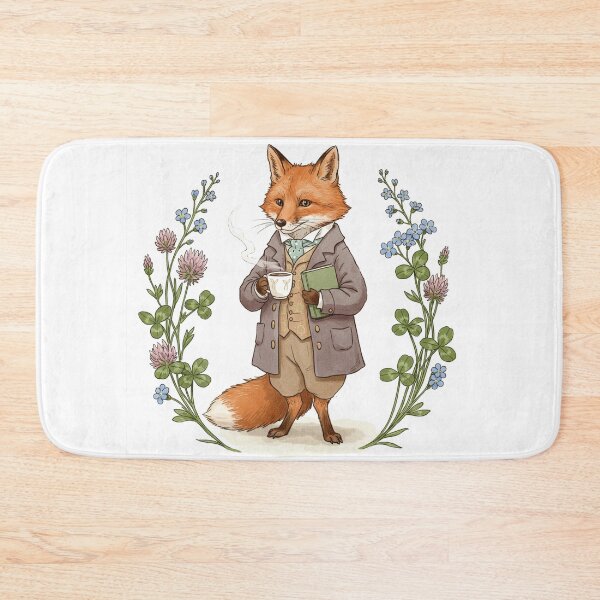 Item preview, A Fox's Tea Time designed and sold by Pasteltone.