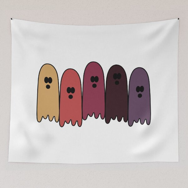Item preview, Autumnal Hues Ghost Friends - Spooky Season designed and sold by EpicCreation.