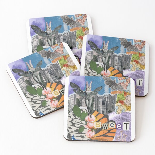 Item preview, The Strange and Beautiful Collage Print  designed and sold by GetBaked Clay by Ally.