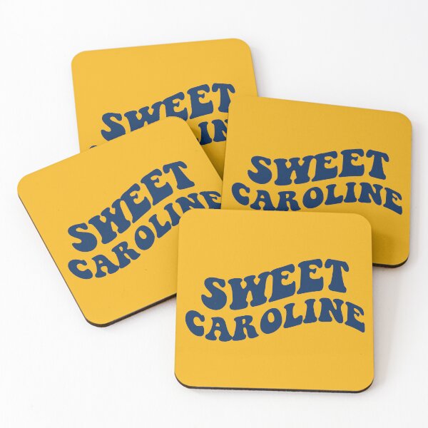 Item preview, Sweet Caroline Blue on Gold designed and sold by rachelhull.