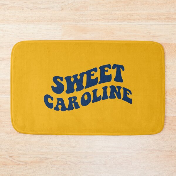 Item preview, Sweet Caroline Blue on Gold designed and sold by rachelhull.