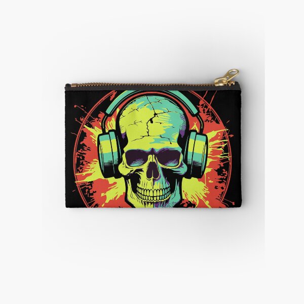 Item preview, Music Rave Skull designed and sold by Rotark.