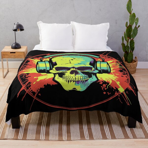 Item preview, Music Rave Skull designed and sold by Rotark.