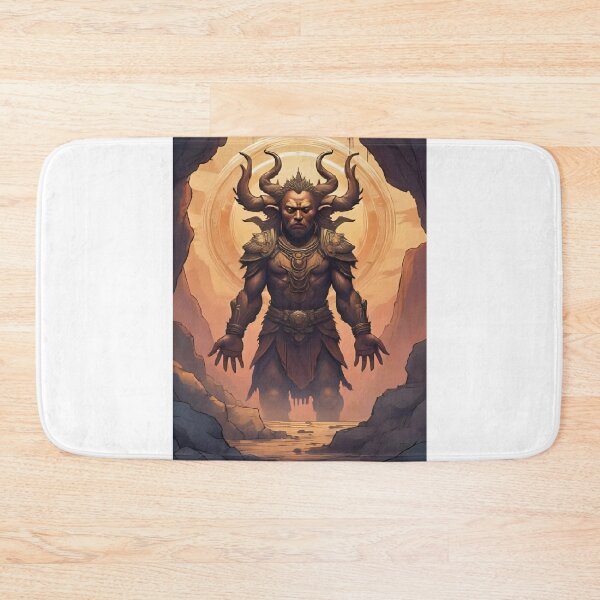 Item preview, Epic Demon Warrior – Mythical Fantasy Character Digital Art designed and sold by RAKO13.