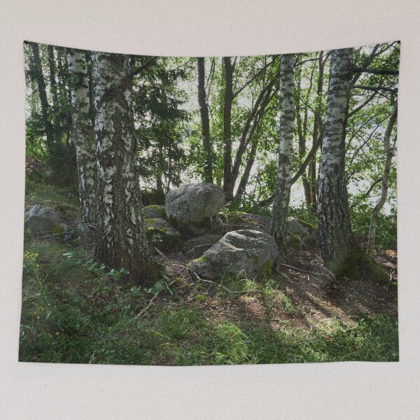 Item preview, Stones and birches. Siuro summer 2025 designed and sold by Jouko Lehto Photography.