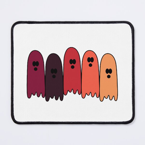 Item preview, Ghost Gang - Warm Tones Spooky Cute Ghosts designed and sold by EpicCreation.