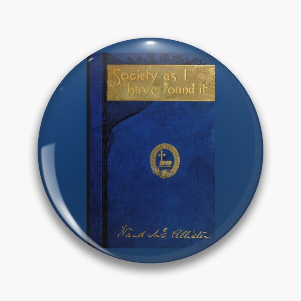 Item preview, Society as I Have Found It — Restored 1890 Gilded Age Classic (Book Cover) designed and sold by WheelieGdArt.