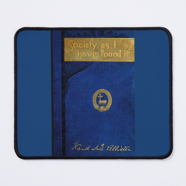 Item preview, Society as I Have Found It — Restored 1890 Gilded Age Classic (Book Cover) designed and sold by WheelieGdArt.