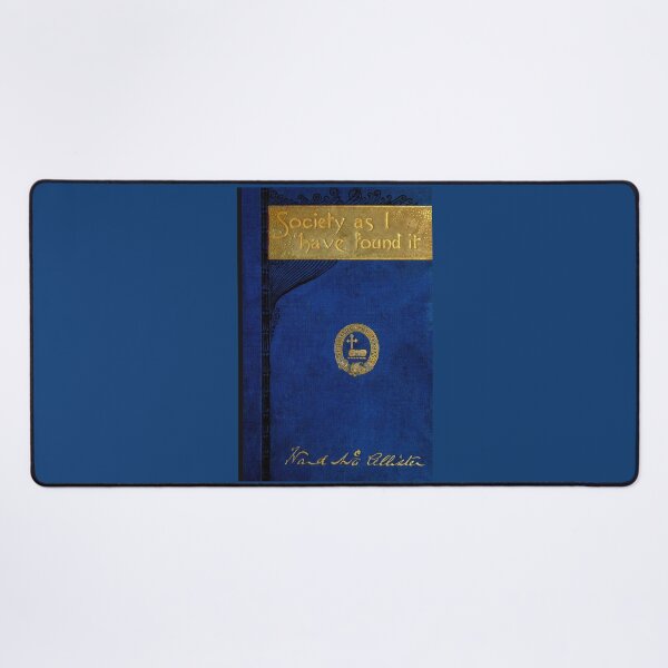 Item preview, Society as I Have Found It — Restored 1890 Gilded Age Classic (Book Cover) designed and sold by WheelieGdArt.