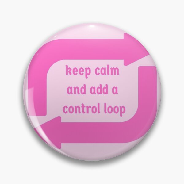 Item preview, keep calm pink control loop  designed and sold by ellabas.