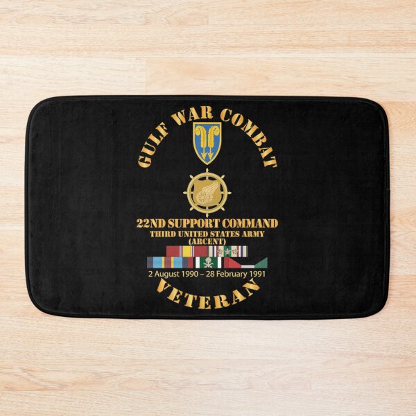 Item preview, Army - Gulf War Combat Vet w  22nd Support Command - 3rd Army X 300 designed and sold by Military Insignia Products.