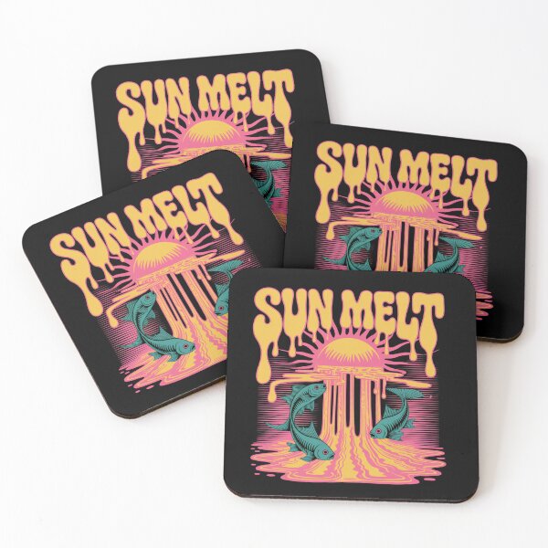 Item preview, Sun Melt – Psychedelic Sun with Flowing Lava Letters designed and sold by Designynatalii.