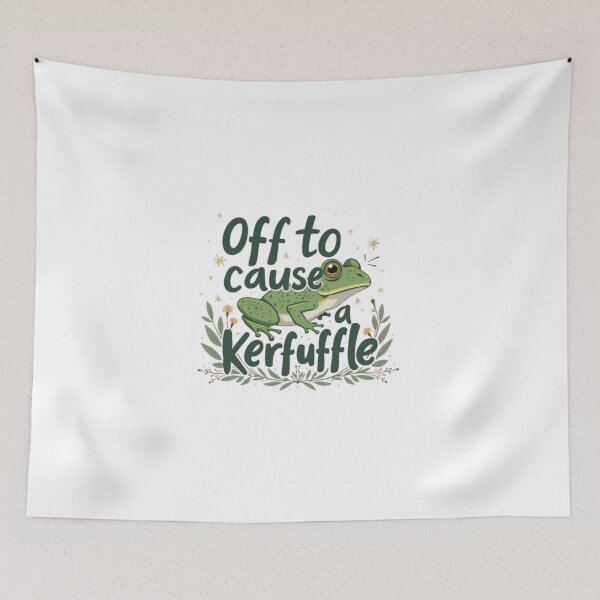 Item preview, off to cause a kerfuffle designed and sold by marianna cotaru.