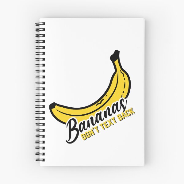 Item preview, Bananas Don’t Text Back Funny Quote designed and sold by CleanDecor.