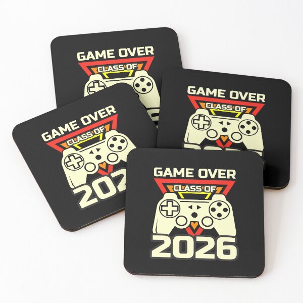 Item preview, Game Over Class of 2026 Level Up Forever Gamers Funny saying - Happy New Year designed and sold by SkeletonsDanger.