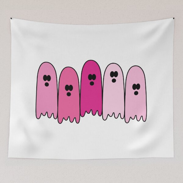 Item preview, Pink Barbie Ghosts - Cute and Spooky Halloween Ghosts designed and sold by EpicCreation.