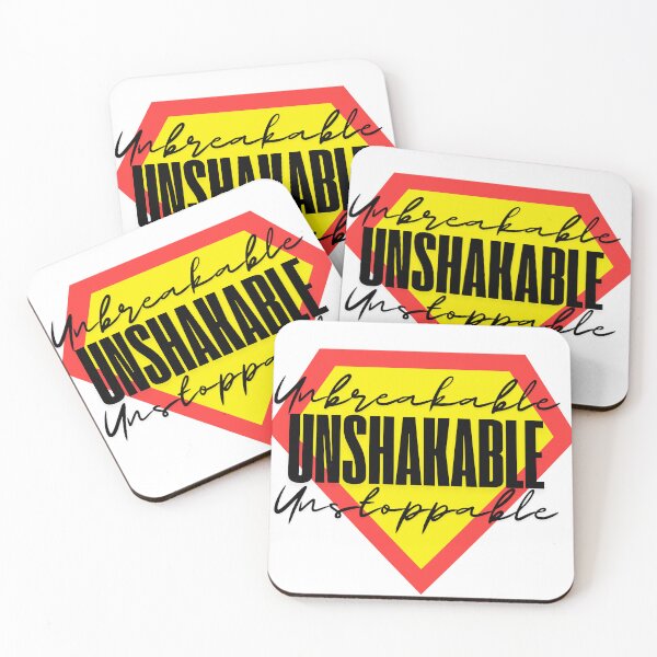 Item preview, Unbreakable • Unshakable • Unstoppable – Empowerment Design designed and sold by Teale-Studio.