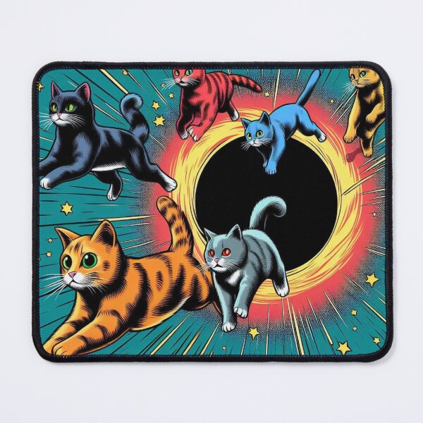 Item preview, Cute cats and black hole designed and sold by Dogandesighn.