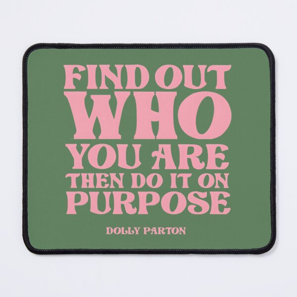 Item preview, Be Yourself, Do it on Purpose Motivational Quote | PERFECT GIFT FOR YOU AND FRIENDS designed and sold by ThomasinaShop.