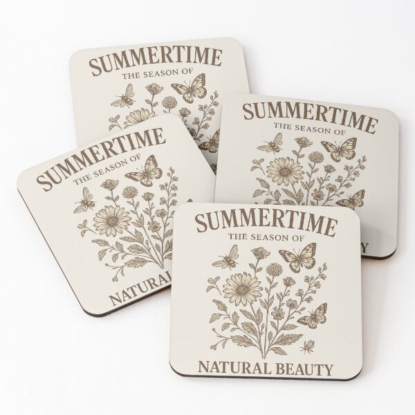 Item preview, Golden Bloom Harmony – Vintage Botanical Flowers and Butterflies designed and sold by Piralez.