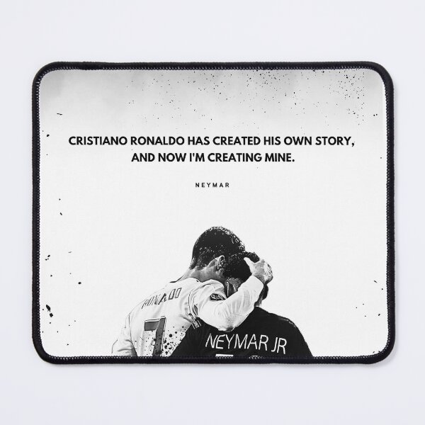 Item preview, Neymar Ronaldo Motivational Portrait designed and sold by SuccessInsanity.