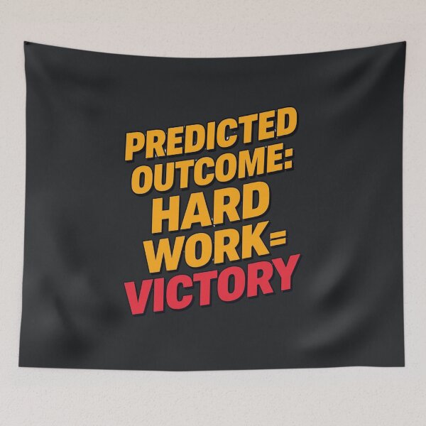 Item preview, Hard Work Victory Equation designed and sold by Zakrytos ★★★★★.