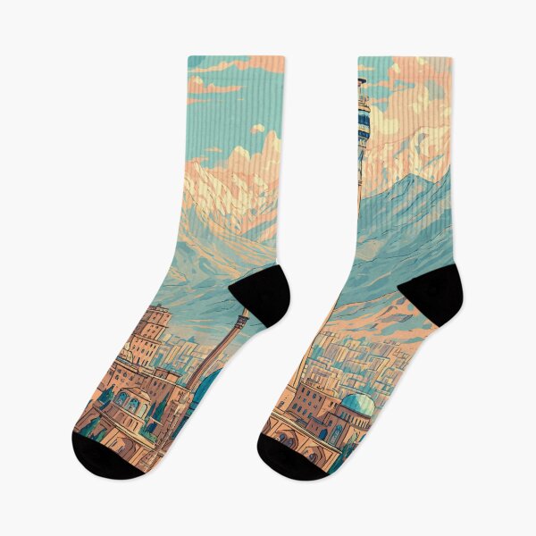 Item preview, Iran Illustration Travel Art Vintage designed and sold by KrisSidDesigns.