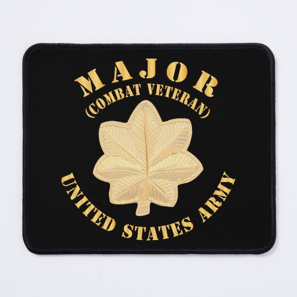 Item preview, Army - Major - MAJ - Combat Veteran X 300 designed and sold by Military Insignia Products.
