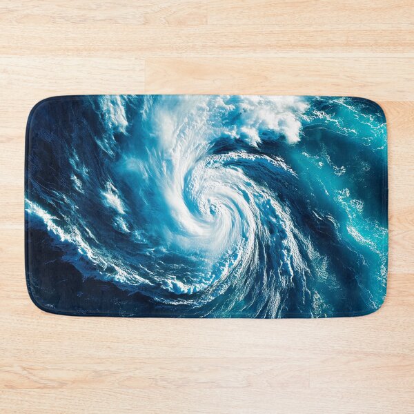 Item preview, Ocean's Fury - Majestic Swirl of a Raging Sea Storm designed and sold by lematworks.