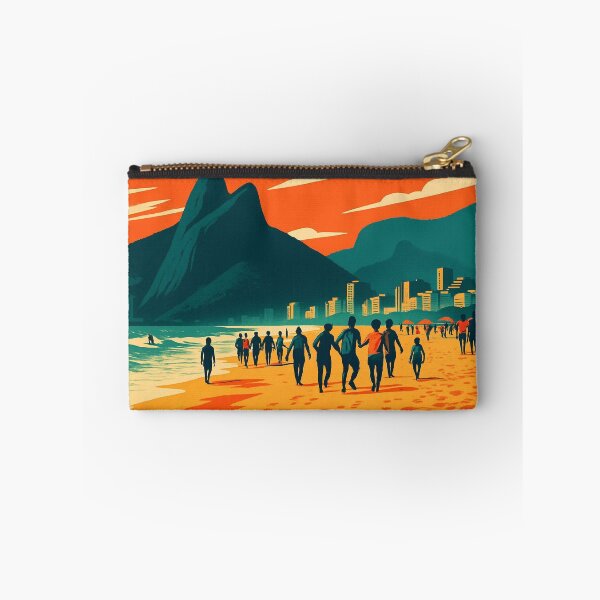 Item preview, Ipanema Beach – Vibrant Rio de Janeiro Poster designed and sold by LalaMyArt.