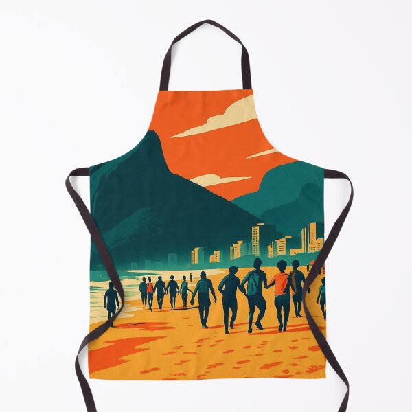 Item preview, Ipanema Beach – Vibrant Rio de Janeiro Poster designed and sold by LalaMyArt.