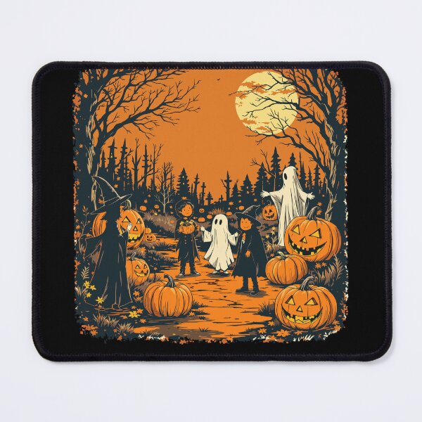 Item preview, Halloween Pumpkin Spirits Witch Children Night designed and sold by LoomLevel.