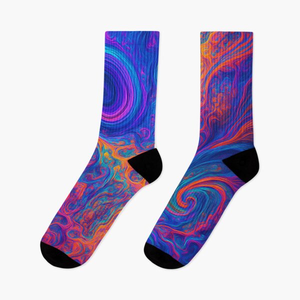 Item preview, Psychedelic Cosmic Swirl – Trippy Fractal Energy Art designed and sold by TTM Inspirational.