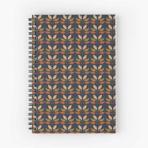 Item preview, Stacked Autumn Leaves on Navy Blue Background Fall Foliage Pattern designed and sold by Christina Anderson.