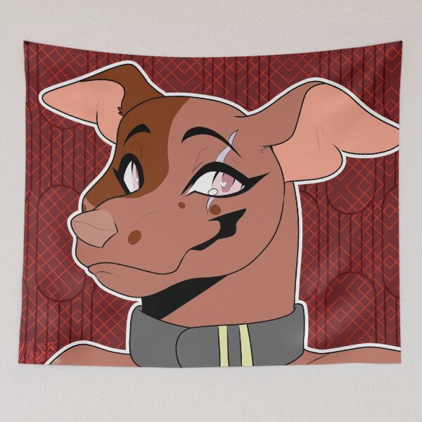 Item preview, Lucy the pitbull designed and sold by MarsEsmeVT.