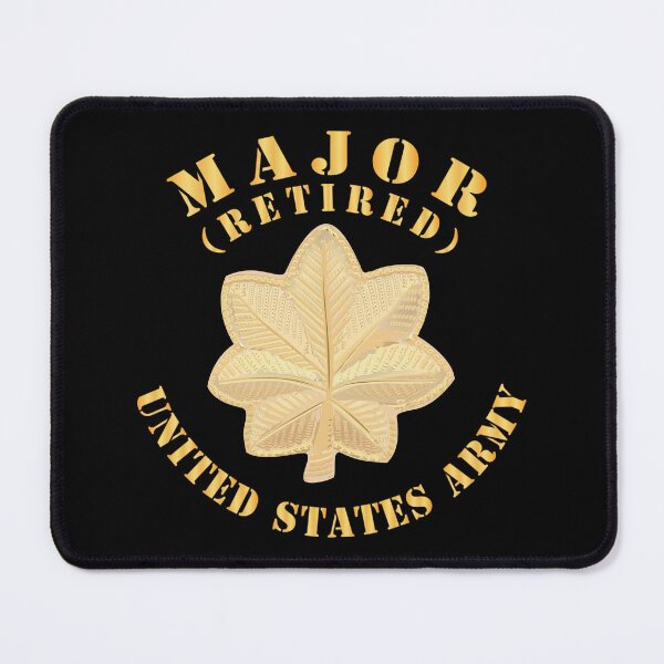 Item preview, Army - Major - MAJ - Retired X 300 designed and sold by Military Insignia Products.