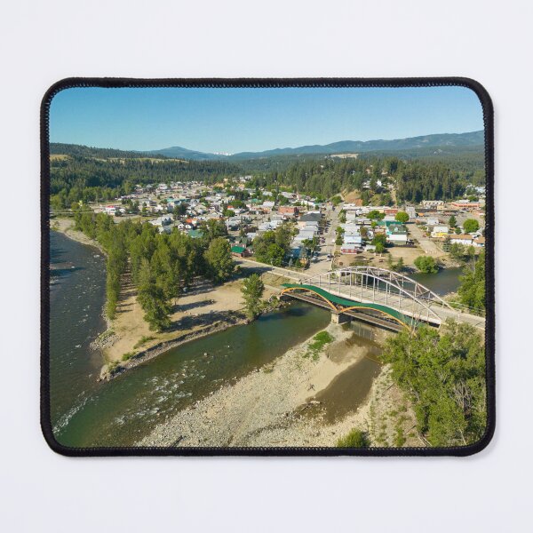 Item preview, Drone Aerial View Princeton British Columbia Canada designed and sold by Kevin Miller Photography.